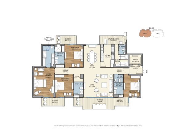 Emaar Urban Ascent Floor Plan